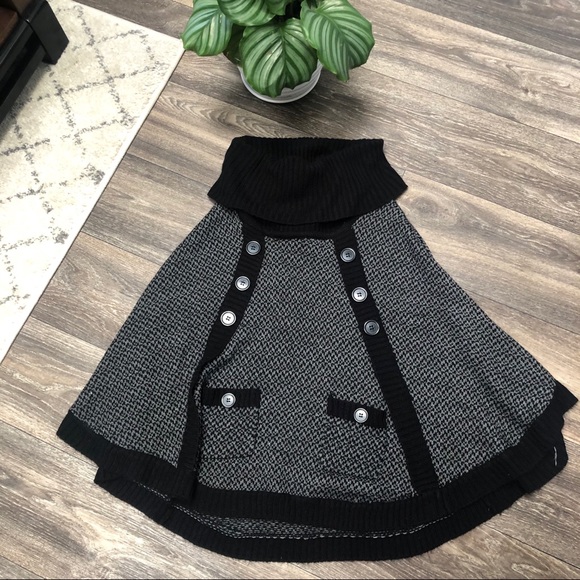 Candie's Sweaters - Knit poncho